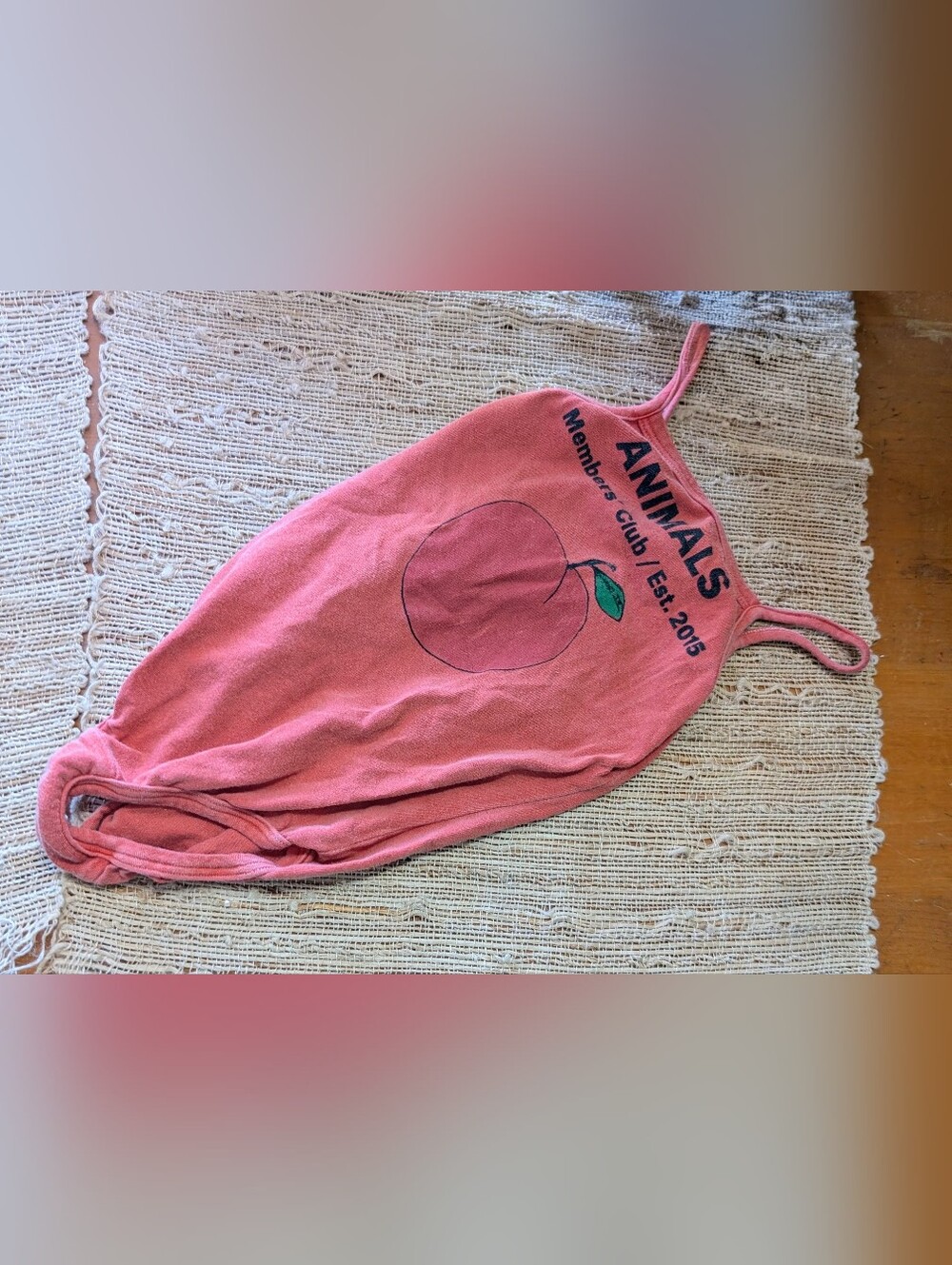 THE ANIMALS OBSERVATORY baby one piece swimsuit size 3